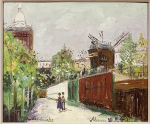 Il Mulino della Galette da Maurice Utrillo