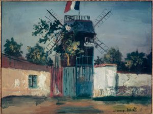 Il Mulino della Galette da Maurice Utrillo