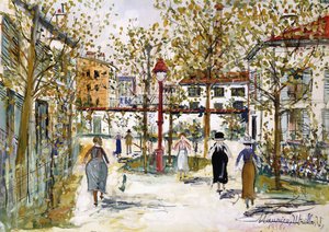Montmartre da Maurice Utrillo
