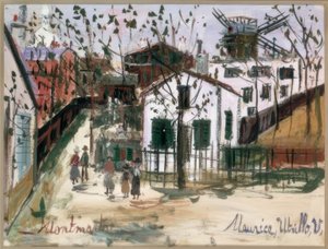 Montmartre da Maurice Utrillo