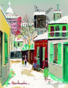 Montmartre da Maurice Utrillo