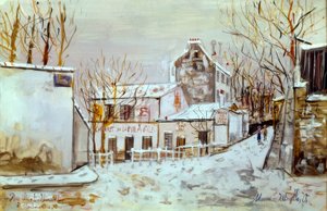 Montmartre, rue Saint-Vincent da Maurice Utrillo