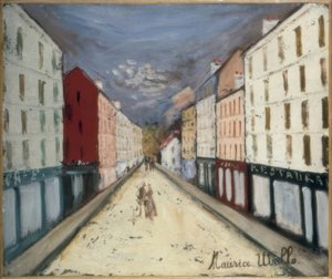 Via Parigi da Maurice Utrillo