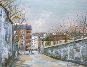 Via del Monte Cenisio da Maurice Utrillo