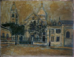 San Pietro di Montmartre da Maurice Utrillo