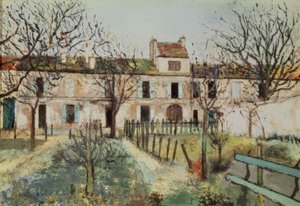 Il giardino di Montmagny  da Maurice Utrillo