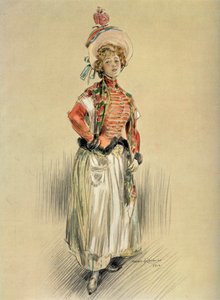 Mlle. Bresil - Ruolo di Mlle. Senedor. - La Montansier, 1904 da Maurice de Lambert