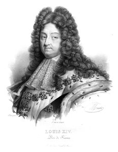 Re Luigi XIV di Francia da Maurin