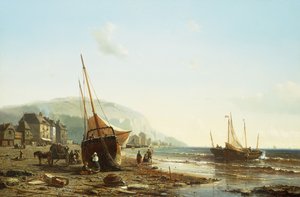 Sulla costa della Normandia da Mauritz Frederik Hendrik De Haas