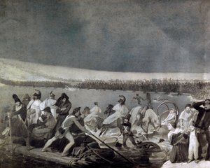 Ritirata dalla Russia (1812): il passaggio della Beresina (Berezina) da parte dell