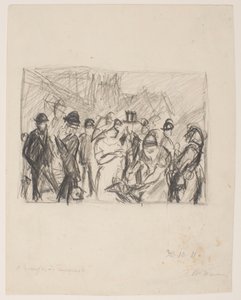 2 [Secondo] schizzo per Tauenzienstrasse da Max Beckmann