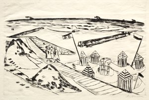 Spiaggia da Max Beckmann