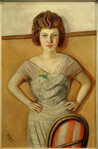 Ritratto della signora Dr. Heidel. Ritratto di una rumena da Max Beckmann