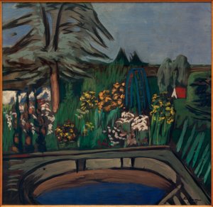 Giardino fiorito da Max Beckmann