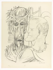 Cristo e Pilato, tavola 15 da Day and Dream da Max Beckmann