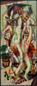 Il trapezio da Max Beckmann