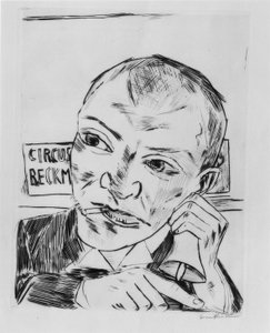 Il banditore da Max Beckmann