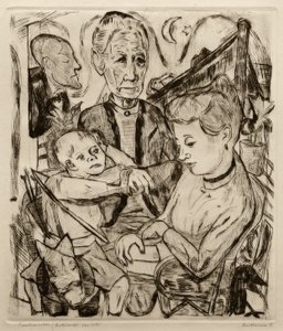 Scena familiare da Max Beckmann
