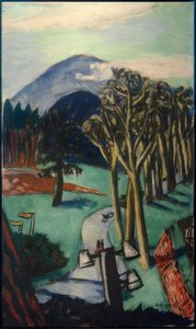 Campo da golf Baden-Baden da Max Beckmann