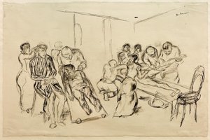 Grande sala operatoria da Max Beckmann