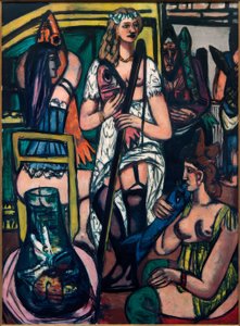 Grande ritratto di donne, pescatrici da Max Beckmann