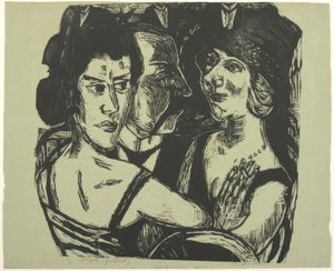 Ritratto di gruppo, Eden Bar da Max Beckmann