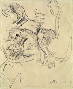 Paziente di Chirurgia alla Testa da Max Beckmann