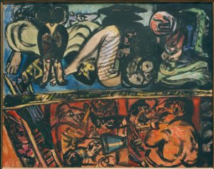 Inferno e Purgatorio da Max Beckmann