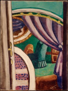Interno viola (La poltrona verde)