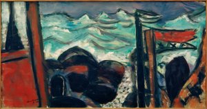 Piccolo mare tempestoso da Max Beckmann