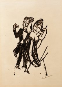 Piccola coppia danzante da Max Beckmann