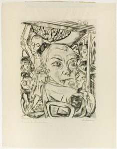 Regina Bar (Autoritratto) da Max Beckmann