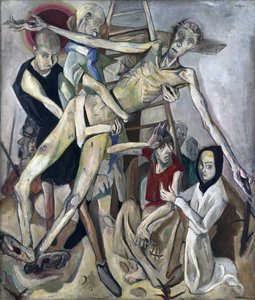 La deposizione dalla croce da Max Beckmann