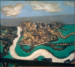 Paesaggio presso Saint-Germain da Max Beckmann