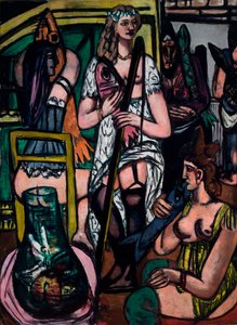 Grande quadro di donne. Pescatrici da Max Beckmann