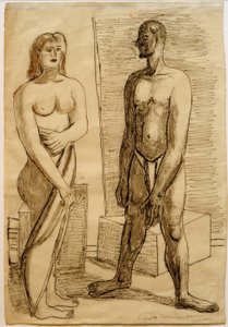 Modelle da Max Beckmann