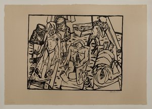 Obitorio da Max Beckmann