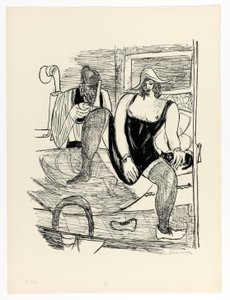 Mattina, tavola 11 da Day and Dream da Max Beckmann