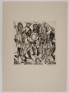 «Danza nera» da Max Beckmann