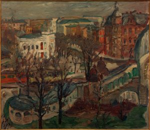 Piazza Nollendorf da Max Beckmann