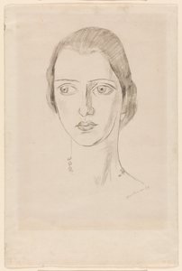 Ritratto di Marie-Louise von Motesiczky da Max Beckmann