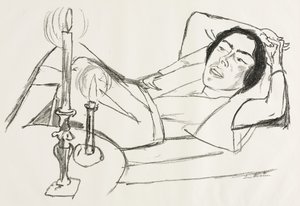 Donna reclinata (Ritratto di Johanna Loeb)