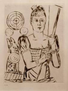 Tiro a segno da Max Beckmann