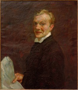 Autoritratto (ridendo) da Max Beckmann