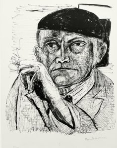 Autoritratto da Max Beckmann