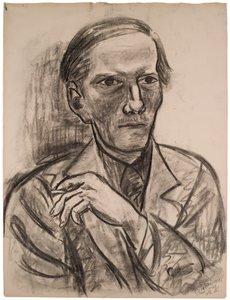 Schizzo per «Ritratto di Fred Conway» da Max Beckmann