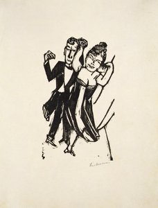 Piccola Coppia Danzante da Max Beckmann