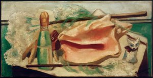 Natura morta con conchiglia rosa da Max Beckmann