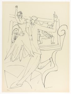 Tango, tavola quattro da Day and Dream da Max Beckmann