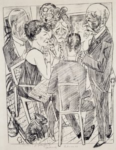 Il deluso I, di Max Beckmann